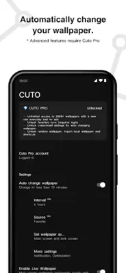 Cuto Wallpaper android App screenshot 0